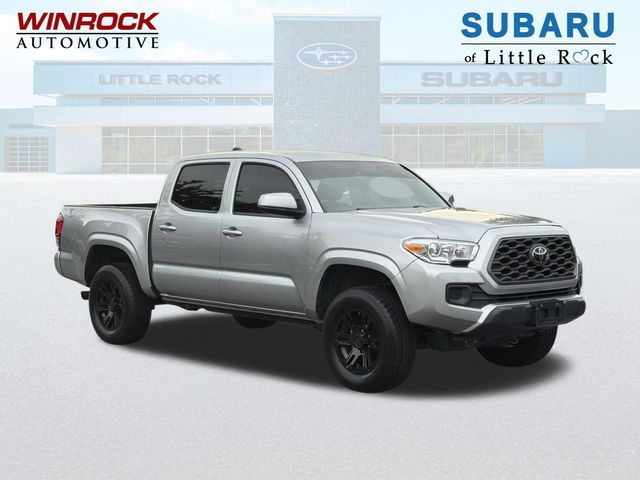 Celestial Silver Metallic 2022 Toyota Tacoma Pickup Truck Four-Wheel Drive 6-Speed Automatic
