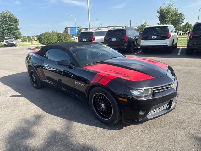 Black 2014 Chevrolet Camaro Convertible Rear-Wheel Drive 6-Speed Automatic