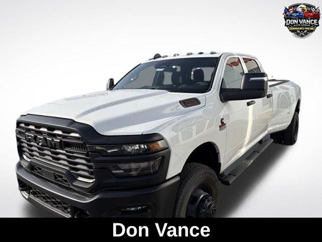 Bright White Clearcoat 2026 RAM 3500 Tradesman Crew Cab LB DRW 4WD Pickup Truck Four-Wheel Drive 8-Speed Automatic
