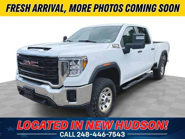 Summit White 2021 GMC Sierra 2500HD Pickup Truck Four-Wheel Drive Automatic