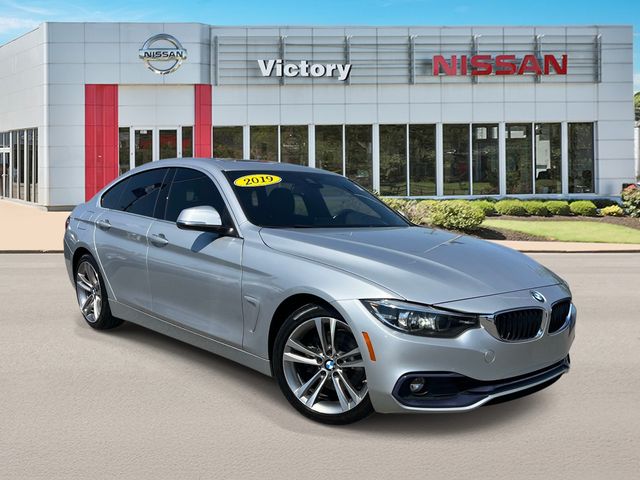 Glacier Silver Metallic 2019 BMW 4 Series 430i Gran Coupe RWD Sedan Rear-Wheel Drive 8-Speed Automatic