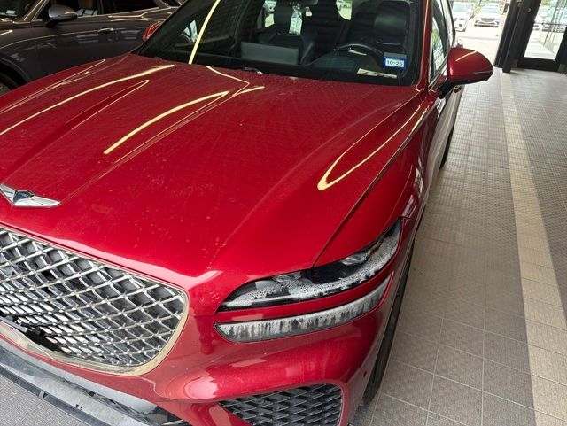 Red 2022 Genesis GV70 SUV / Crossover All-Wheel Drive 8-Speed Automatic