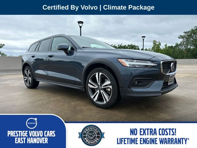 Denim Blue Metallic 2025 Volvo V60 Wagon All-Wheel Drive Automatic