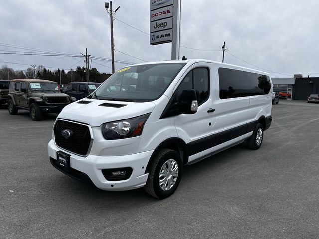 Oxford White 2024 Ford Transit Passenger Van Rear-Wheel Drive