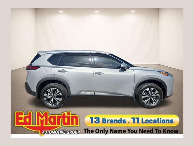 Brilliant Silver Metallic 2021 Nissan Rogue SUV / Crossover Front-Wheel Drive Continuously Variable Transmission