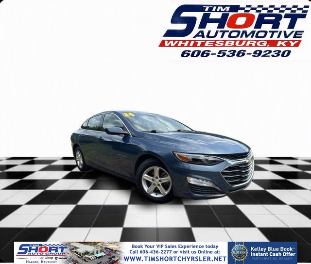 Lakeshore Blue Metallic 2024 Chevrolet Malibu Sedan Front-Wheel Drive Continuously Variable Transmission