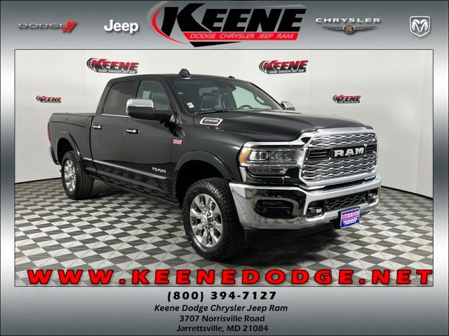 Diamond Black Crystal Pearlcoat 2022 RAM 2500 Pickup Truck Four-Wheel Drive 8-Speed Automatic