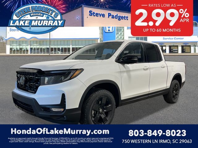 Platinum White Pearl 2026 Honda Ridgeline Pickup Truck All-Wheel Drive 9-Speed Automatic
