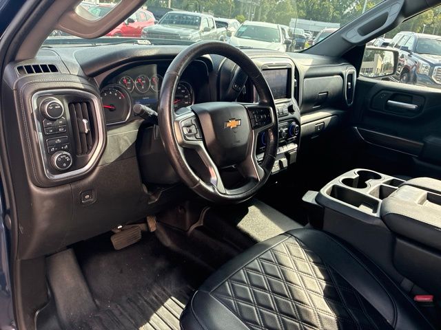 2021 Chevrolet Silverado 1500 LT Blue at Ross Downing Buick GMC