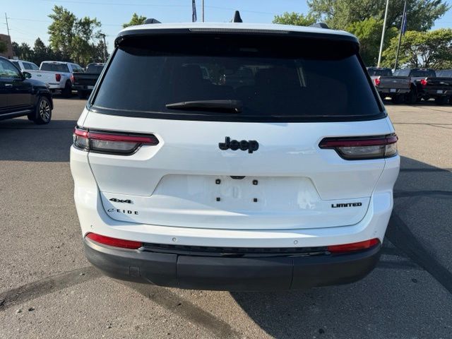 2024 Bright White Clearcoat Jeep Grand Cherokee L Limited 4X4 SUV