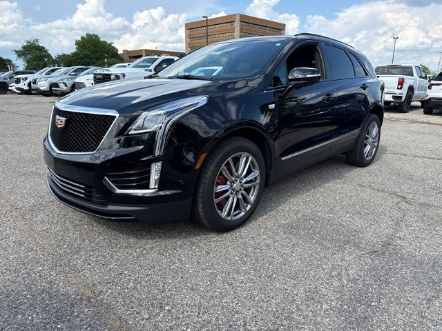 Black Metallic 2025 Cadillac XT5 Sport AWD SUV / Crossover Four-Wheel Drive 9-Speed Automatic
