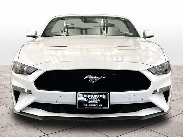 2021 Ford Mustang EcoBoost Premium White at Bob Ruth Ford