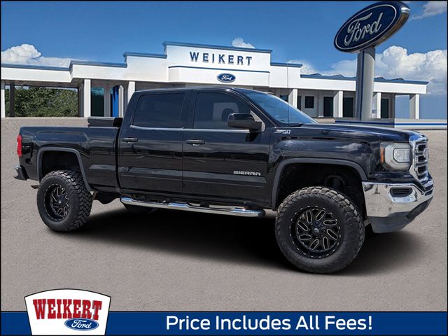 Onyx Black 2016 GMC Sierra 1500 Pickup Truck Four-Wheel Drive 6-Speed Automatic Overdrive