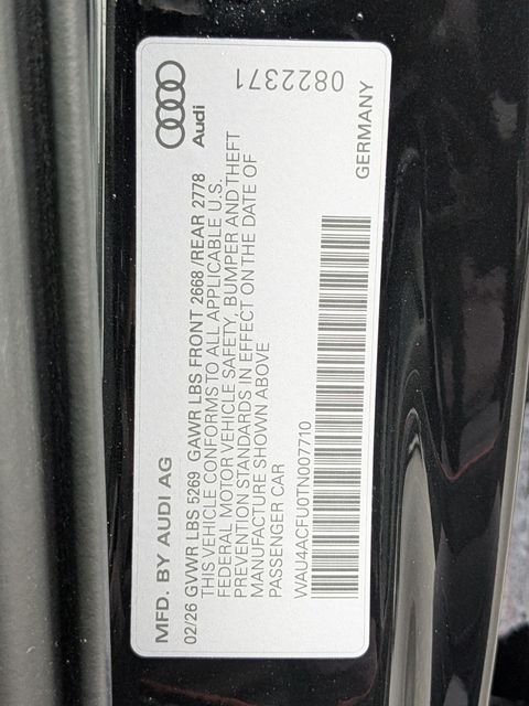 new 2026 Audi A5 car, priced at $55,375