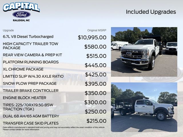 New 2026 White Ford 12FT DUMP/CURBSIDE DOOR image 3