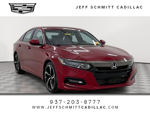 San Marino Red 2018 Honda Accord Sedan Front-Wheel Drive Automatic