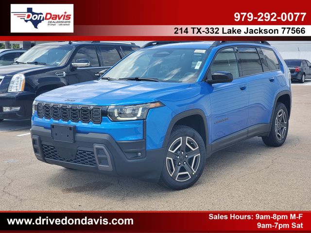 Hydro Blue Pearlcoat 2026 Jeep Cherokee SUV / Crossover Four-Wheel Drive Continuously Variable Transmission