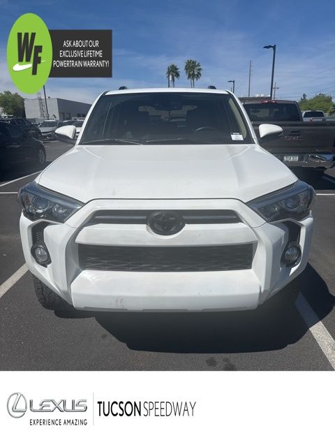 Super White 2020 Toyota 4Runner SR5 Premium 4WD SUV / Crossover Four-Wheel Drive 5-Speed Automatic Overdrive