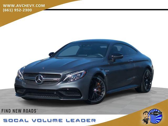 Selenite Gray Metallic 2017 Mercedes-Benz C-Class AMG C 63 S Coupe Coupe Rear-Wheel Drive 7-Speed Automatic
