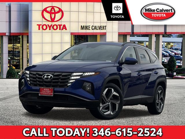 Intense Blue 2023 Hyundai Tucson SUV / Crossover All-Wheel Drive 8-Speed Automatic