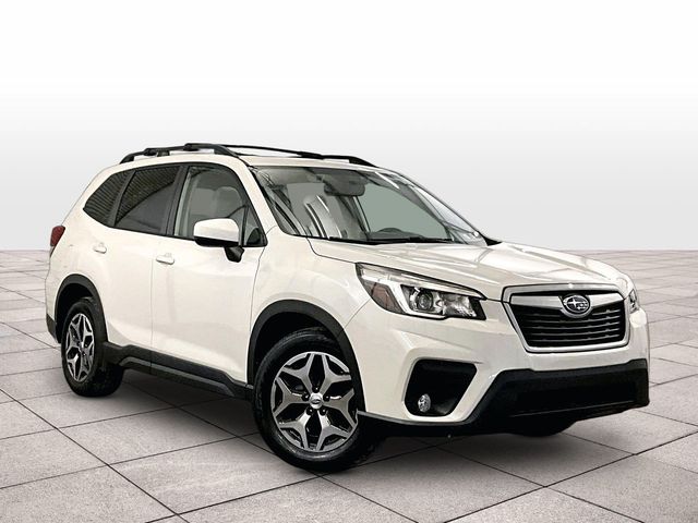 2020 Subaru Forester Premium White at Subaru and VW of Moon Township