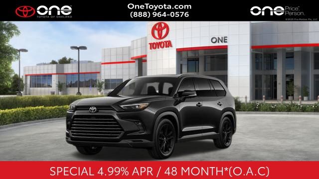 Black 2026 Toyota Grand Highlander Hybrid SUV / Crossover All-Wheel Drive Continuously Variable Transmission