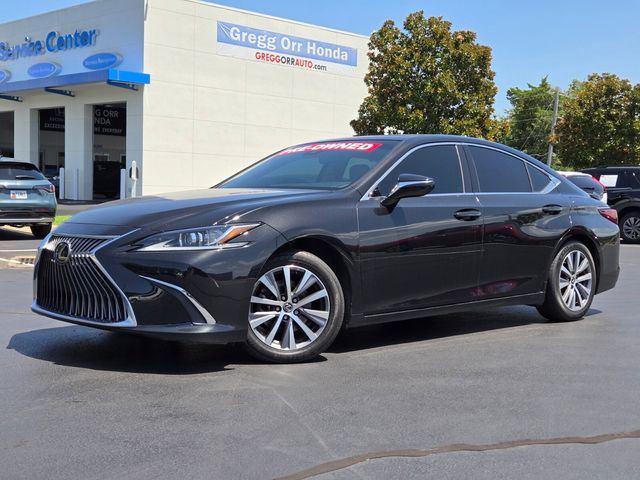 Black (Caviar) 2020 Lexus ES Sedan Front-Wheel Drive 8-Speed Automatic