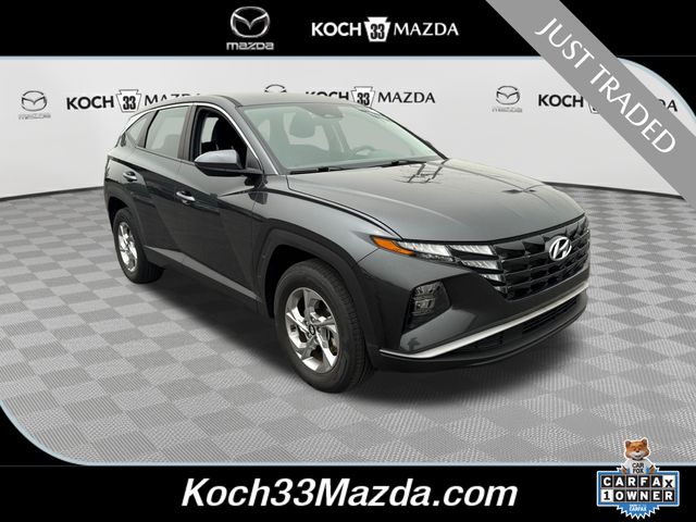 Dark Gray Metallic 2024 Hyundai Tucson SUV / Crossover All-Wheel Drive 8-Speed Automatic
