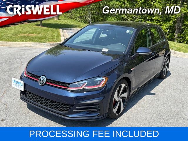 used 2018 Volkswagen Golf GTI car, priced at $15,795
