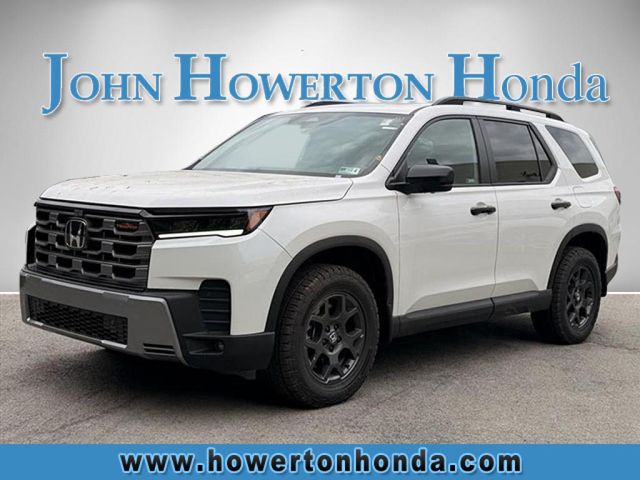 Platinum White Pearl 2026 Honda Pilot TrailSport AWD SUV / Crossover All-Wheel Drive Automatic