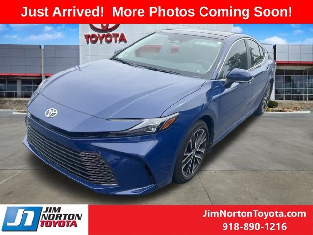 Used 2025 Toyota Camry XLE with VIN 4T1DBADK8SU014314 for sale in Tulsa, OK