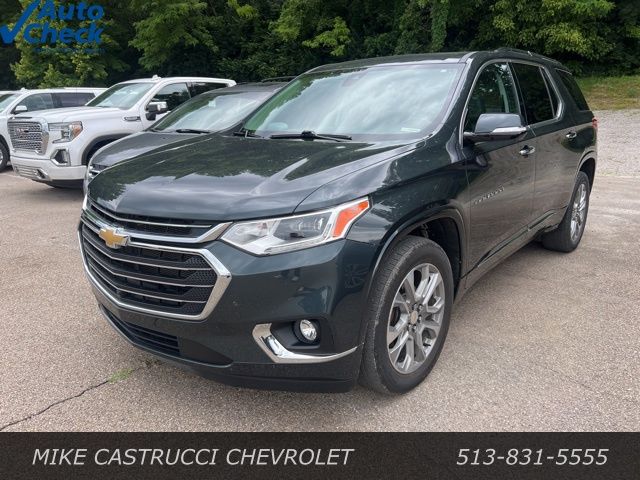 Gray (Graphite Metallic) 2020 Chevrolet Traverse Premier FWD SUV / Crossover Front-Wheel Drive 9-Speed Automatic