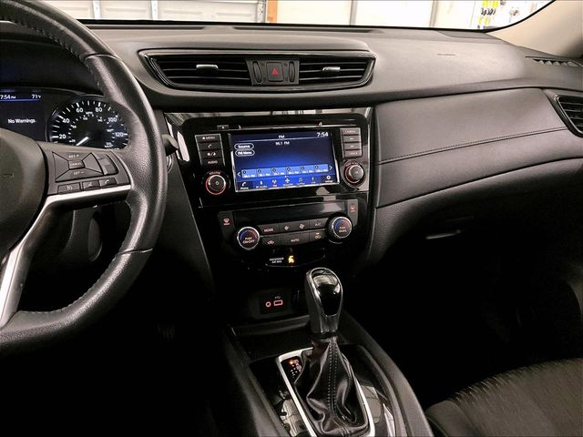 2018 Nissan Rogue SV White at Phil Fitts Ford
