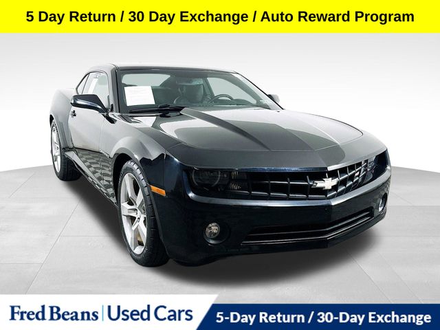 Black 2012 Chevrolet Camaro Coupe Rear-Wheel Drive 6-Speed Automatic
