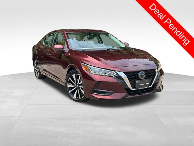Rosewood Metallic 2023 Nissan Sentra Sedan Front-Wheel Drive Continuously Variable Transmission