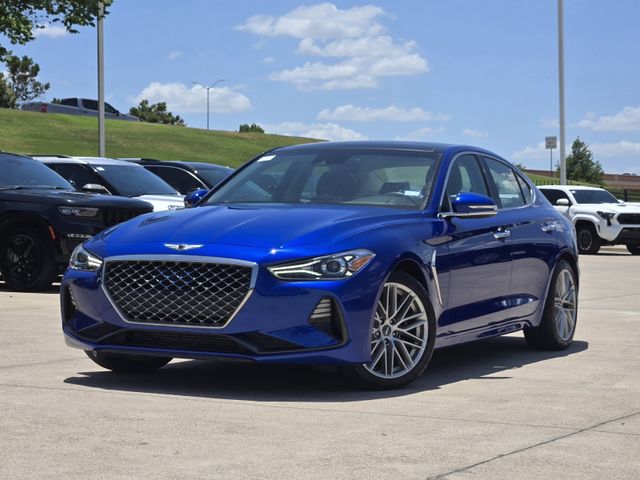 Mallorca Blue 2021 Genesis G70 Sedan Rear-Wheel Drive 8-Speed Automatic