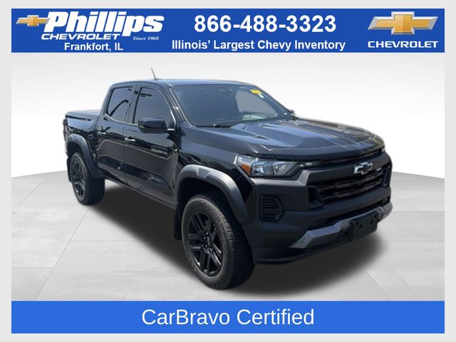 Black 2024 Chevrolet Colorado Pickup Truck Four-Wheel Drive 8-Speed Automatic