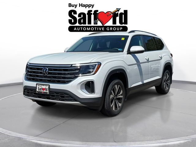 White Pearl 2026 Volkswagen Atlas SE 4Motion SUV / Crossover All-Wheel Drive 8-Speed Automatic