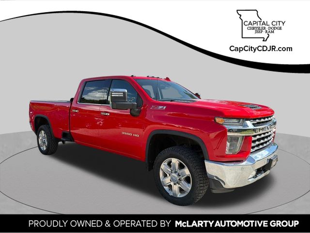 Red Hot 2020 Chevrolet Silverado 3500HD Pickup Truck Four-Wheel Drive 6-Speed Automatic
