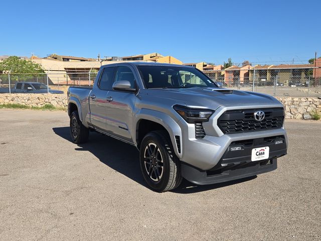 Celestial Silver Metallic 2024 Toyota Tacoma TRD Sport Double Cab LB RWD Pickup Truck 4X2 8-Speed Automatic