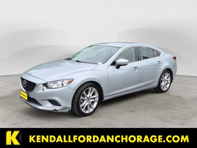 Sonic Silver Metallic 2017 Mazda MAZDA6 Sedan Front-Wheel Drive 6-Speed Automatic