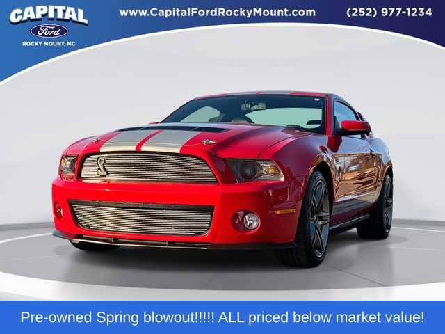 Torch Red 2010 Ford Mustang Shelby GT500 Coupe RWD Coupe Rear-Wheel Drive 6-Speed Manual