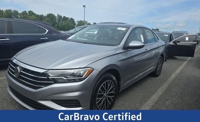 Silver Metallic 2021 Volkswagen Jetta Sedan Front-Wheel Drive 8-Speed Automatic