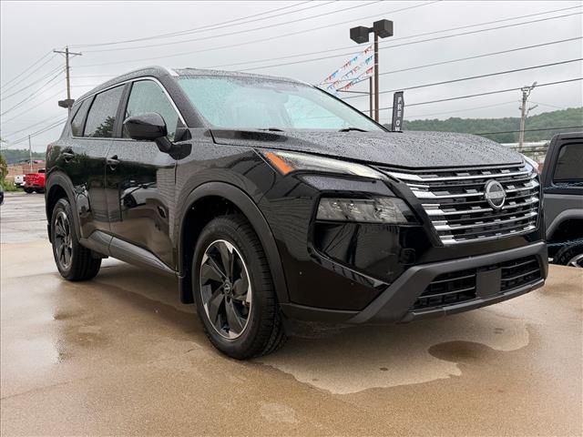 Super Black 2024 Nissan Rogue SUV / Crossover All-Wheel Drive Continuously Variable Transmission