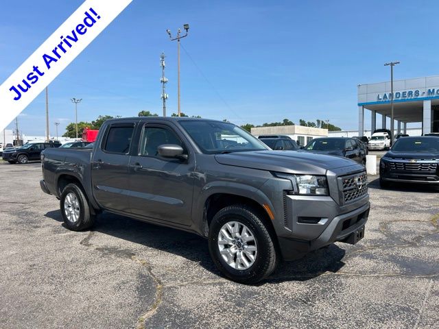 Gray (Gun Metallic) 2023 Nissan Frontier Pickup Truck Four-Wheel Drive 9-Speed Automatic