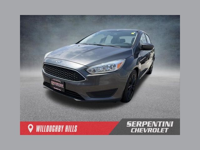 Gray (Magnetic) 2018 Ford Focus Sedan Front-Wheel Drive 6-Speed Automatic