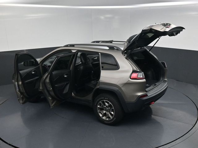 2020 Jeep Cherokee Trailhawk Beige at DeMontrond Automotive Group