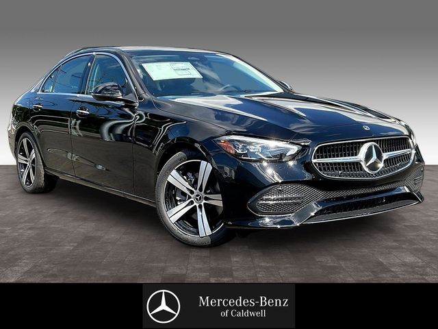 Black 2026 Mercedes-Benz C-Class Sedan All-Wheel Drive 9-Speed Automatic