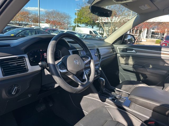 2021 Volkswagen Atlas SEL Premium Black at Stokes Volkswagen