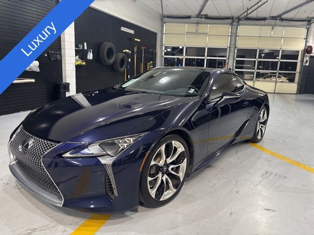 Structural Blue 2018 Lexus LC 500 RWD Coupe Rear-Wheel Drive Automatic